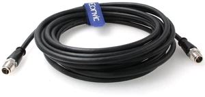 Eonvic M12 Ethernet Cable X-Code 8 Pin Male to 8 Pin Male Cat6A High Flex Shielded Industrial Gigabit for Cognex in-Sight 8000 DataMan 260/360 (8M) Eonvic M12 Ethernet Cable X-Code 8 Pin Male to 8 Pin Male Cat6A High Flex Shielded Industrial Gigabit for Cognex in-Sight 8000 DataMan 260/360 (8M)