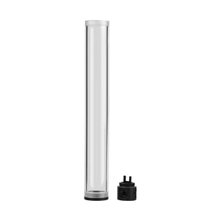 Dioche 300mm Pc Reservoir 50mm Diameter G1/4 Thread DIY Extra Long Cylinder Water Cooled for Computer Cooling - 400mm Length - Durable POM Material for Enhanced Heat Dissipation (400mm) Dioche 300mm Pc Reservoir 50mm Diameter G1/4 Thread DIY Extra Long Cylinder Water Cooled for Computer Cooling - 400mm Length - Durable POM Material for Enhanced Heat Dissipation (400mm)