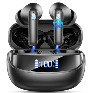 Wireless Earbuds, Bluetooth 5.4 Headphones with 4 ENC Noise Cancelling Mic, 45Hrs Playtime in Ear Earbuds HiFi Stereo Deep Bass, Bluetooth Earphones IP7 Waterproof, Wireless Headphones f Wireless Earbuds, Bluetooth 5.4 Headphones with 4 ENC Noise Cancelling Mic, 45Hrs Playtime in Ear Earbuds HiFi Stereo Deep Bass, Bluetooth Earphones IP7 Waterproof, Wireless Headphones f