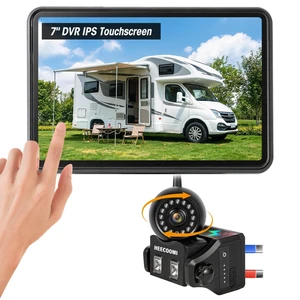 HEECOOMI Magnetic Wireless Backup Camera Solar with 360 Adjustable Lens, 7" 1080P Touchscreen Monitor, DVR Recording, IP69K Waterproof, Auto-Sleep & Night Vision for RV, Truck, Trailer & Camper HEECOOMI Magnetic Wireless Backup Camera Solar with 360 Adjustable Lens, 7" 1080P Touchscreen Monitor, DVR Recording, IP69K Waterproof, Auto-Sleep & Night Vision for RV, Truck, Trailer & Camper