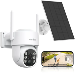 ANNKE 4MP Solar Security Camera Wireless Outdoor, Pan Tilt, Human Detection ANNKE 4MP Solar Security Camera Wireless Outdoor, Pan Tilt, Human Detection
