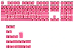 surmen PBT Keycaps Cherry Profile for Gaming Keyboard (Shadow Rose) surmen PBT Keycaps Cherry Profile for Gaming Keyboard (Shadow Rose)