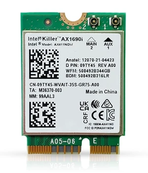 HighZer0 Electronics AX1690i Killer Series Upgraded AX411 WiFi 6E Adapter ^^ Gaming WiFi Adapter ^^ CNVio2 M.2 WiFi Card ^^ 3.0 Gbps WiFi for PC ^^ Bluetooth 5.3 Support ^^ Requires Intel 12th+ Ge HighZer0 Electronics AX1690i Killer Series Upgraded AX411 WiFi 6E Adapter ^^ Gaming WiFi Adapter ^^ CNVio2 M.2 WiFi Card ^^ 3.0 Gbps WiFi for PC ^^ Bluetooth 5.3 Support ^^ Requires Intel 12th+ Ge