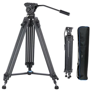 YUSEN 72" Camera Tripod Heavy Duty Twin Tube Video Tripod Stand YUSEN 72" Camera Tripod Heavy Duty Twin Tube Video Tripod Stand