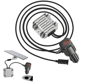 for Starlink Mini Car Adapter with Step Up Converter, Carsupro Cigarette Lighter Power Boost Adapter 10-28V to 30V 3.5A Power Cord with USB A, Type-C Ports and Voltmeter for Truck RV Marine for Starlink Mini Car Adapter with Step Up Converter, Carsupro Cigarette Lighter Power Boost Adapter 10-28V to 30V 3.5A Power Cord with USB A, Type-C Ports and Voltmeter for Truck RV Marine