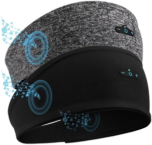 TOPIEI Sleep Headphones Bluetooth Headband for Side Sleeper 2-Pack, 17H Playtime, Wireless Headband Headphones with HD Stereo Speakers for Workout,Running,Yoga, Ideal Gifts for Men, Women, Teen TOPIEI Sleep Headphones Bluetooth Headband for Side Sleeper 2-Pack, 17H Playtime, Wireless Headband Headphones with HD Stereo Speakers for Workout,Running,Yoga, Ideal Gifts for Men, Women, Teen