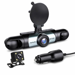 360 Dash Cam 4 Channel, 4K Front & 1080P Interior Recording With 360 View, With Night Visions & Parking Mode, Loop Recording Feature, 128GB Card, Front Rear Side Cameras, Vehicle Recorder 360 Dash Cam 4 Channel, 4K Front & 1080P Interior Recording With 360 View, With Night Visions & Parking Mode, Loop Recording Feature, 128GB Card, Front Rear Side Cameras, Vehicle Recorder