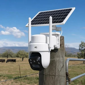 Sunrain 24/7 Recording 4G LTE Solar Security Camera Outdoor No Wi-Fi 2K Night Vision Two-Way Talk Sunrain 24/7 Recording 4G LTE Solar Security Camera Outdoor No Wi-Fi 2K Night Vision Two-Way Talk