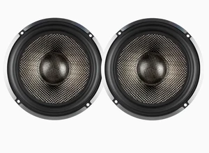 Amagkon 6.5Inch Two Way Mid-Bass Car Sound Speaker, Carbon Fiber Cone, 300Watt Max, 4Ohm,91dB, Full Range, High-Efficiency Speaker, Set of 2 Amagkon 6.5Inch Two Way Mid-Bass Car Sound Speaker, Carbon Fiber Cone, 300Watt Max, 4Ohm,91dB, Full Range, High-Efficiency Speaker, Set of 2