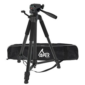 Creative Mark Apex Tripod for Camera - Lightweight Aluminum Camera Tripod Stand with 360 Pan, 90 Forward Backward & Side Tilt, Adjustable Height, Quick-Release Plate and Nylon Carrying Case Creative Mark Apex Tripod for Camera - Lightweight Aluminum Camera Tripod Stand with 360 Pan, 90 Forward Backward & Side Tilt, Adjustable Height, Quick-Release Plate and Nylon Carrying Case