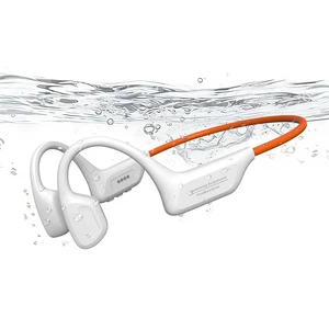 Swimming Headphones Underwater, Bone Conduction Swimming Headphones IPX8 Waterproof Open Ear Headphones with 32GB Built-in MP3, Bluetooth 6.0 Dual Mode, Dual Device Pairing, Magnetic Charging(Beige Swimming Headphones Underwater, Bone Conduction Swimming Headphones IPX8 Waterproof Open Ear Headphones with 32GB Built-in MP3, Bluetooth 6.0 Dual Mode, Dual Device Pairing, Magnetic Charging(Beige