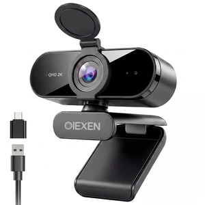 OIEXEN 2K Webcam for PC Laptop,PDAF Auto Focus,Dual Noise-Canceling Mics OIEXEN 2K Webcam for PC Laptop,PDAF Auto Focus,Dual Noise-Canceling Mics