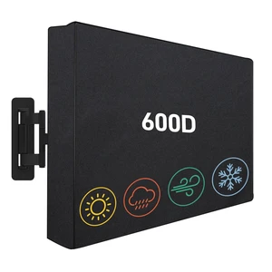 Outdoor TV Cover 55 Inch Weatherproof, 600D Heavy Duty Waterproof TV Cover Outdoor TV Cover 55 Inch Weatherproof, 600D Heavy Duty Waterproof TV Cover