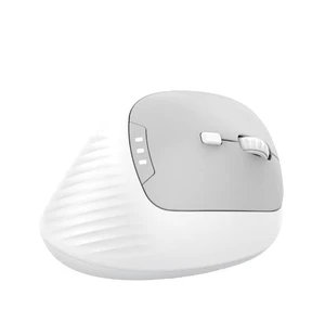 PYP Ergonomic Vertical Wireless Mouse, Bluetooth 5.2/5.0 & 2.4G Tri-Mode, Type-C Rechargeable with Power Display, 6-Level Adjustable 8,000 DPI, Lightweight Quiet Click for Laptop Mac - White PYP Ergonomic Vertical Wireless Mouse, Bluetooth 5.2/5.0 & 2.4G Tri-Mode, Type-C Rechargeable with Power Display, 6-Level Adjustable 8,000 DPI, Lightweight Quiet Click for Laptop Mac - White
