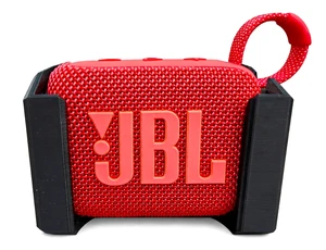 ANCHOR Precision Bike Mount for JBL Go 4 Bluetooth Speaker Friction Fit - Includes Handlebar Clamp (3/4in2in) for Bikes, Golf Carts & Boats ANCHOR Precision Bike Mount for JBL Go 4 Bluetooth Speaker Friction Fit - Includes Handlebar Clamp (3/4in2in) for Bikes, Golf Carts & Boats