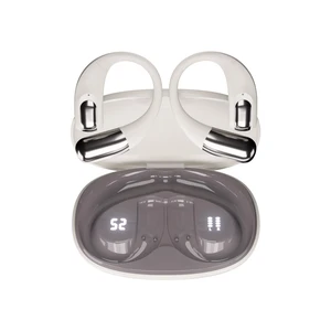 PDSKEPZ Open Ear Earbuds, IPX4 Waterproof Running Headphones for Gym Beige, Bluetooth 5.4 Wireless Earphones, 48H Playtime, Lightweight Earbuds with Ear Hooks PDSKEPZ Open Ear Earbuds, IPX4 Waterproof Running Headphones for Gym Beige, Bluetooth 5.4 Wireless Earphones, 48H Playtime, Lightweight Earbuds with Ear Hooks