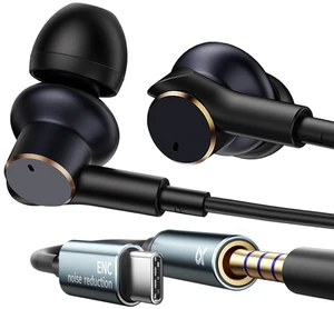 Wired Earphones Immersive Bass Noise Cancellation In-Ear 4-driver Headphone Wired Earphones Immersive Bass Noise Cancellation In-Ear 4-driver Headphone