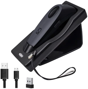 2D Bluetooth Barcode Scanner with Charging Base Dual 2.4G Wireless + Bluetooth 1D 2D Barcode Scanner QR PDF417 Data Matrix UPC Rechargeable Bar Code Scanner for Laptops/PC/And 2D Bluetooth Barcode Scanner with Charging Base Dual 2.4G Wireless + Bluetooth 1D 2D Barcode Scanner QR PDF417 Data Matrix UPC Rechargeable Bar Code Scanner for Laptops/PC/And