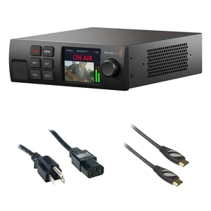 Blackmagic Design Web Presenter HD Bundle with Power Cord and HDMI Cable with Ethernet, 3 Feet Blackmagic Design Web Presenter HD Bundle with Power Cord and HDMI Cable with Ethernet, 3 Feet