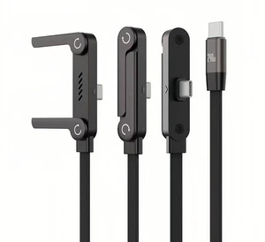 2 Pack, Newer Version of Phone Charger with Stand, Type-C to Type-C, Fast Charging Cable with Stand, Compatible with iPhone, 240W Fast Charging, (Black) 2 Pack, Newer Version of Phone Charger with Stand, Type-C to Type-C, Fast Charging Cable with Stand, Compatible with iPhone, 240W Fast Charging, (Black)