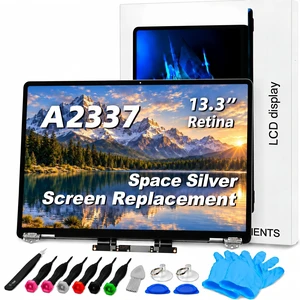 Lihavqyx A2337 Screen Replacement A2337 LCD for 13 inches MacBook M1 air 2020 Year 2560x1600 Replacement LCD Full Assembly for EMC 3598 MGN63 Silver Lihavqyx A2337 Screen Replacement A2337 LCD for 13 inches MacBook M1 air 2020 Year 2560x1600 Replacement LCD Full Assembly for EMC 3598 MGN63 Silver