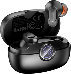 Rulbovs Wireless Earbuds Bluetooth 6.0, Bass Stereo Sound with ENC Noise Cancelling Mic, LED Power Display, IP7 Waterproof, 60H Playtime, Ergonomic in-Ear Earphones for Phone Sport Laptop (Blac Rulbovs Wireless Earbuds Bluetooth 6.0, Bass Stereo Sound with ENC Noise Cancelling Mic, LED Power Display, IP7 Waterproof, 60H Playtime, Ergonomic in-Ear Earphones for Phone Sport Laptop (Blac
