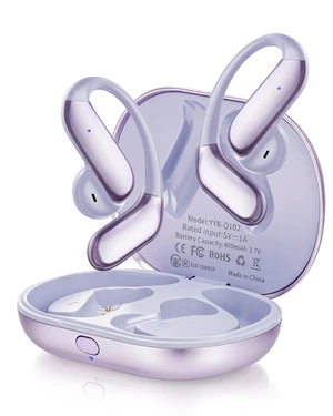 Open Ear Buds Wireless Bluetooth Headphones, Two-Way AI Real-Time Translation Earbuds, 174 Languages Supported, 90H Playtime, HiFi Stereo, IP68 Waterproof Open Ear Earphones for Running Gym Wor Open Ear Buds Wireless Bluetooth Headphones, Two-Way AI Real-Time Translation Earbuds, 174 Languages Supported, 90H Playtime, HiFi Stereo, IP68 Waterproof Open Ear Earphones for Running Gym Wor