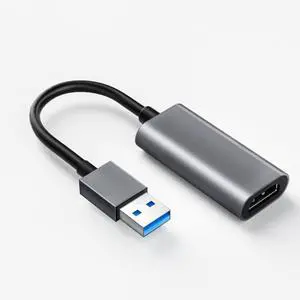 USB to HDMI Adapter Cable USB to HDMI HD Adapter Cable 1080P Audio and Video Output Drive-Free Cross-Border USB to HDMI Adapter Cable USB to HDMI HD Adapter Cable 1080P Audio and Video Output Drive-Free Cross-Border