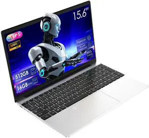 GXMO 15.6" Laptop, 16GB RAM, 512GB SSD, FHD 1920x1200, BT5.0,Quad-Core Intel 12th Gen N95 Processor, Traditional Laptops, Backlit Keyboard,HD Camera, Fingerprint Unlock GXMO 15.6" Laptop, 16GB RAM, 512GB SSD, FHD 1920x1200, BT5.0,Quad-Core Intel 12th Gen N95 Processor, Traditional Laptops, Backlit Keyboard,HD Camera, Fingerprint Unlock