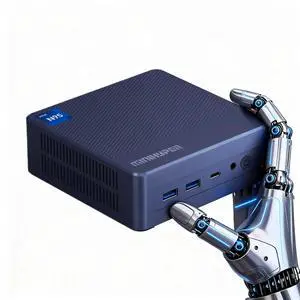 MINIHYPER Mini PC, Micro PC 16GB RAM 512GB SSD | Intel 12th N95 (up to 3.4GHz) Mini Computer W11 Pro, USB3.0, Small Desktop PC N95 Support 4K UHD Dual HDMI, BT5.1, Dual Band WiFi