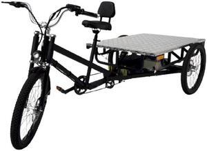 Electric Flatbed Cargo Trike Tricycle,