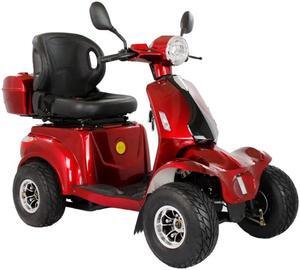 Unleash Elegance: Luxuryton X-1000 Electric Mobility Scooter - 4 Wheels, Optional Roof, and Reverse Camera, fat tire e-bike