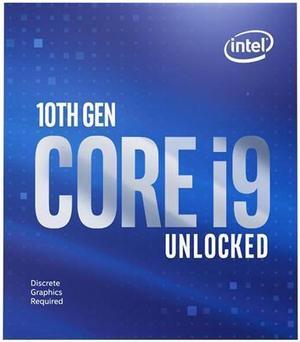 Intel Core i9-10900KF - Core i9 10th Gen Comet Lake 10-Core 3.7 GHz LGA 1200 125W Desktop Processor - BX8070110900KF