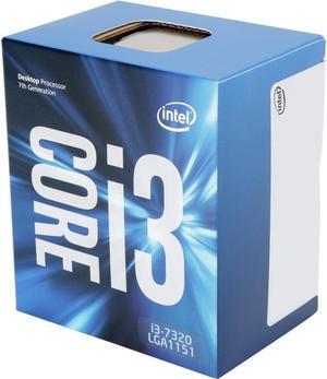 Intel Core i3 7th Gen - Core i3-7320 Kaby Lake Dual-Core 4.1 GHz LGA 1151 51W BX80677I37320 Desktop Processor Intel HD Graphics 630