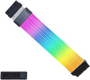 Lian Li Strimer Wireless 24 Pin Addressable RGB Power Extension Cable(Included Wireless Transmitter)