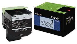 70C1Xk0 Return Program Extra High-Yield Toner 8000 Page-Yield Black