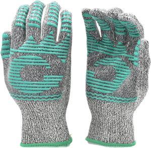 G & F Products 77100 M Cut Resistant With Anti-Slip Silicone Blocks, Protective Gloves Scrapes, in Kitchen, Wood Carving Carpentry Food Grade 1 Pair,Medium, Model:77100M1pair X-Large