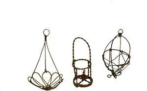 G & F MiniGardenn 10026 Fairy Garden Miniature Wire Accessory Set