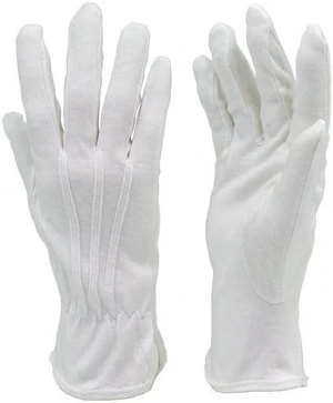 G & F Dress Gloves 100% Premium White Cotton Band Parade Gloves, 12 Pair(24 Gloves), Size x-Large G & F Dress Gloves 100% Premium White Cotton Band Parade Gloves, 12 Pair(24 Gloves), Size x-Large
