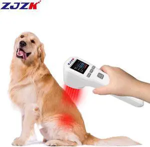 ZJZK Cold Laser Therapy 880Mw Works On The Upper Surface Of The Skin To Reduce Inflammation For Body Pain 20 Diodes 10Hz