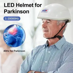 ZJZK 1070 nm Infared Light Helmet, Photobiomodulation For Brain Health, Red Light Wearable Helmet, Near Infrared Lamp Therapy, Gifts For People With Parkinsons Promote Recovery From Injury