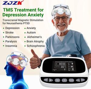 ZJZK Rtms Repetitive Transcranial Magnetic Stimulation Device For Depression Insomnia Anxiety Disorders Migraine