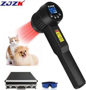 ZJZK Red Light Therapy Near Me 15X808Nm 10X650Nm Handhold Cold Level Laser Therapy For Cervical Vertebra Pain Or Joint Pain