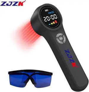 ZJZK Red Light Therapy Light  24 Diodes Lllt Cold Laser Therapy For Muscle Strain