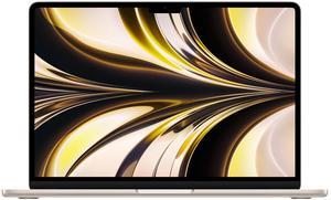 Apple Macbook Air 13 inch (M2, 2022) 14,2 M2 8-Core CPU/8-Core GPU 256GB SSD Starlight Excellent
