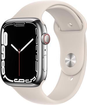Apple Watch Series 7 41mm GPS 32GB - Aluminum + Stalrlight Sport Band Refurbished Very Good