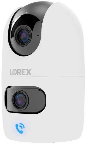 Lorex Connect 2K Dual-Lens Indoor Pan-Tilt Wi-Fi Camera Lorex Connect 2K Dual-Lens Indoor Pan-Tilt Wi-Fi Camera