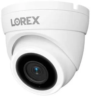 Lorex Connect V3 4K Wired PoE Turret Camera with Smart Security Lighting - White/Black Lorex Connect V3 4K Wired PoE Turret Camera with Smart Security Lighting - White/Black