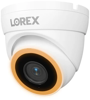 Lorex Connect V7 4K PoE Turret Camera with Color Night IQ+ - White/Black Lorex Connect V7 4K PoE Turret Camera with Color Night IQ+ - White/Black