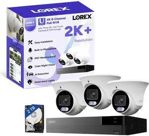 Lorex Connect (New App) | U-Series | 8Ch 4K NVR System | 3 Bullet Cameras Lorex Connect (New App) | U-Series | 8Ch 4K NVR System | 3 Bullet Cameras
